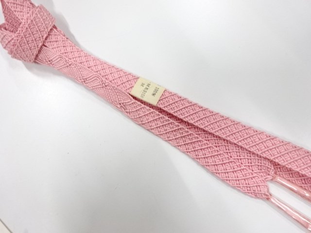 JAPANESE HAND-TIED OBIJIME CORD FOR SUMMER / UNUSED